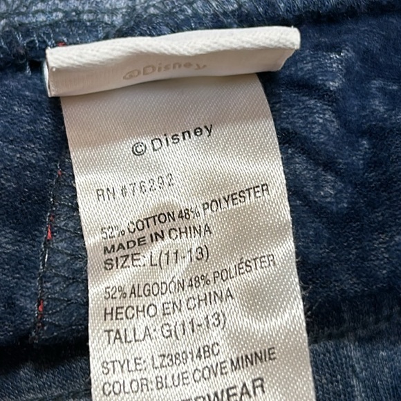 Large Disney Minnie Mouse pajama pants - Picture 3 of 5